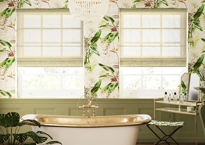 Kalahari Voile, Parchment - Roman Blind - Image 3